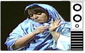 Mary and Gabriel